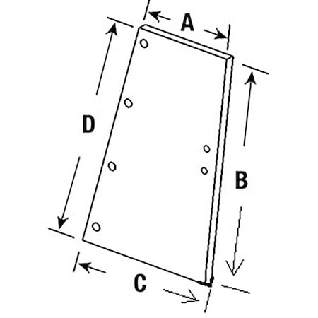 Aftermarket Side Rear Quarter Glass Fits 1086 1486 1586 3388 3588 886 986 HYDRO 186 109281 A-109319C2-AI